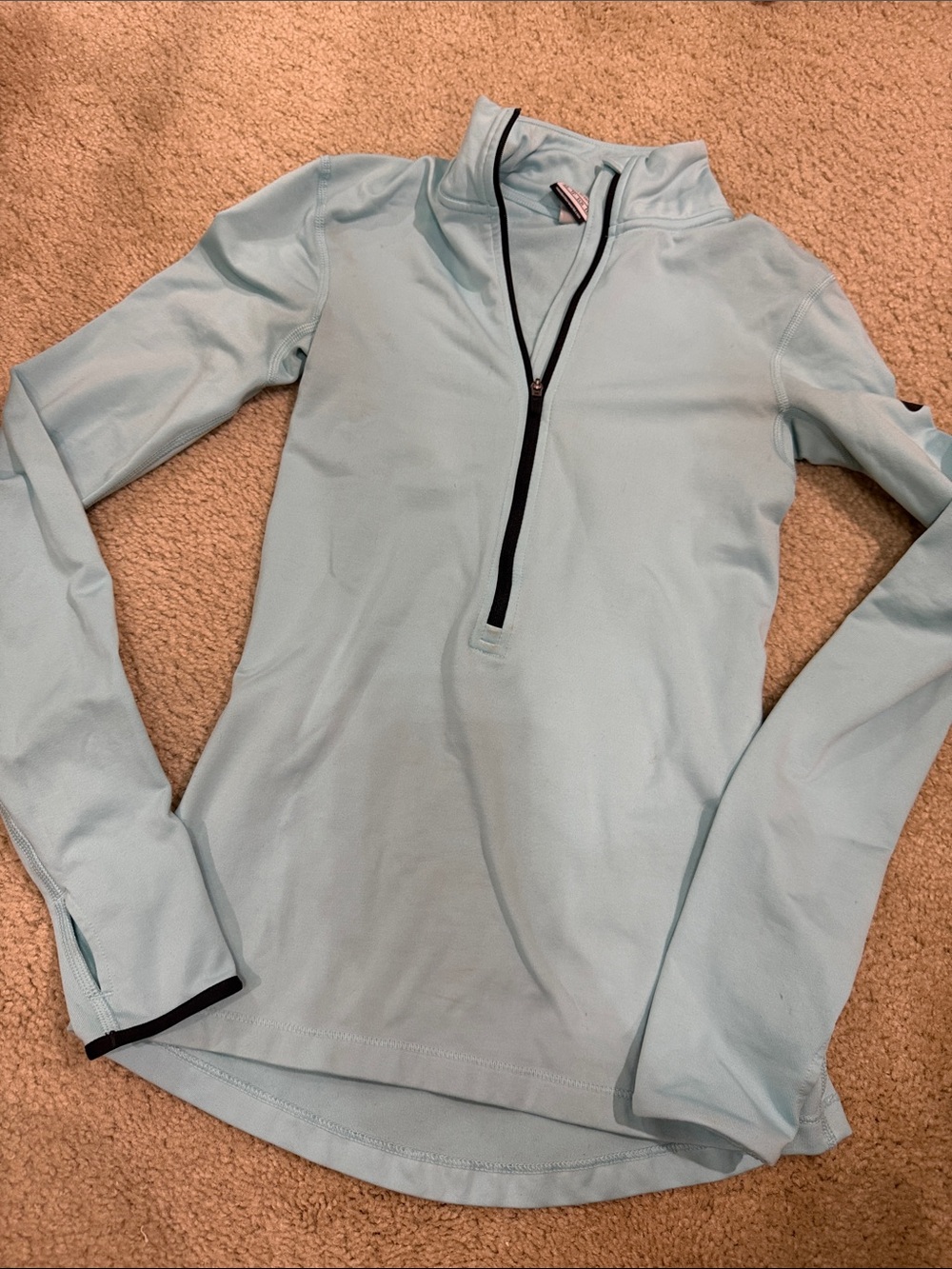 Nike Light Blue Half-Zip Training Top
